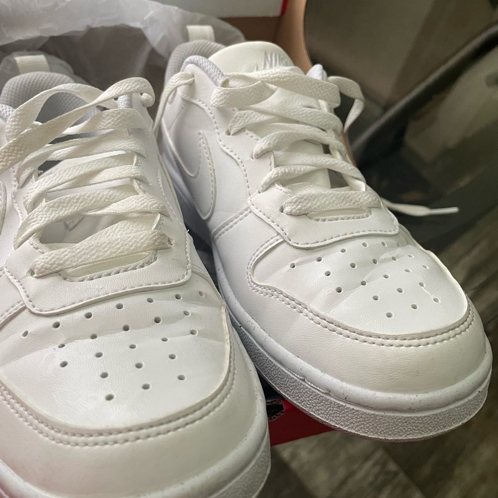 ❌TRADED🆘Nike Kids Court Borough Low Recraft GS - Picture 4 of 6